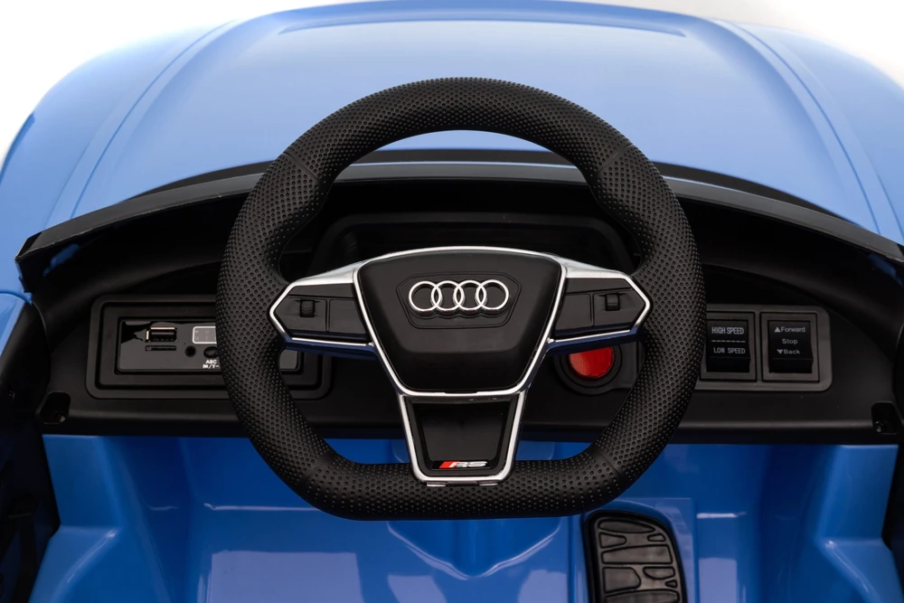 Vaikiškas elektromobilis HATIS “Audi RS e-tron GT”, mėlynas