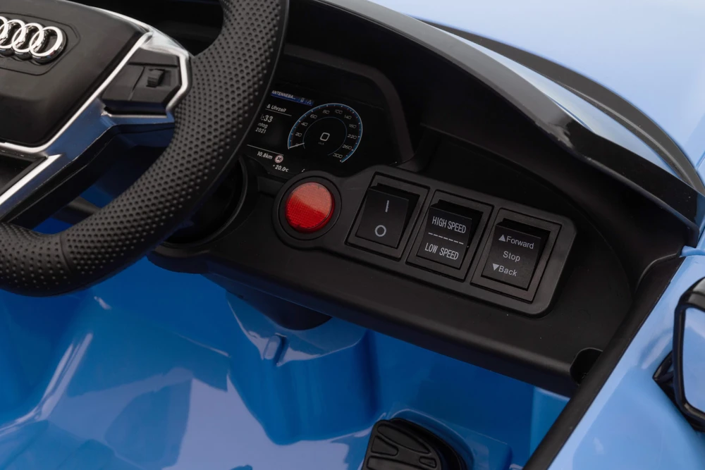 Vaikiškas elektromobilis HATIS “Audi RS e-tron GT”, mėlynas