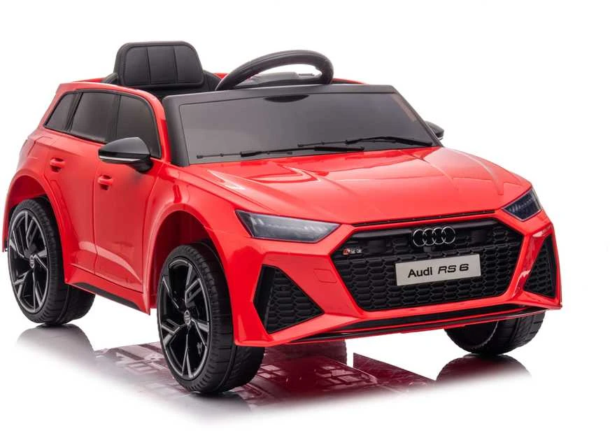 Lean Cars Vaikiškas elektromobilis Audi RS6 HATIS, raudonas