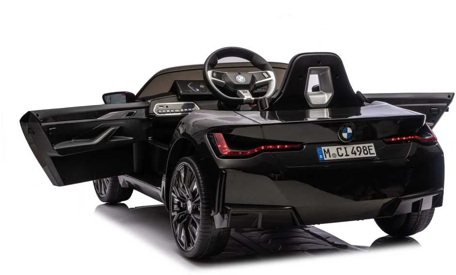 Vaikiškas elektromobilis BMW I4 HATIS, juodas