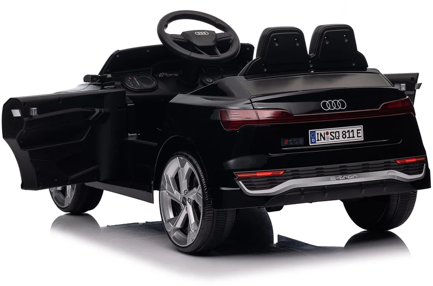 Vaikiškas elektromobilis HATIS “Audi SQ8 e-tron Sportback”, juodas