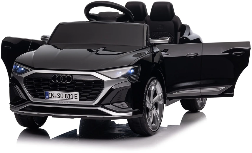Vaikiškas elektromobilis HATIS “Audi SQ8 e-tron Sportback”, juodas
