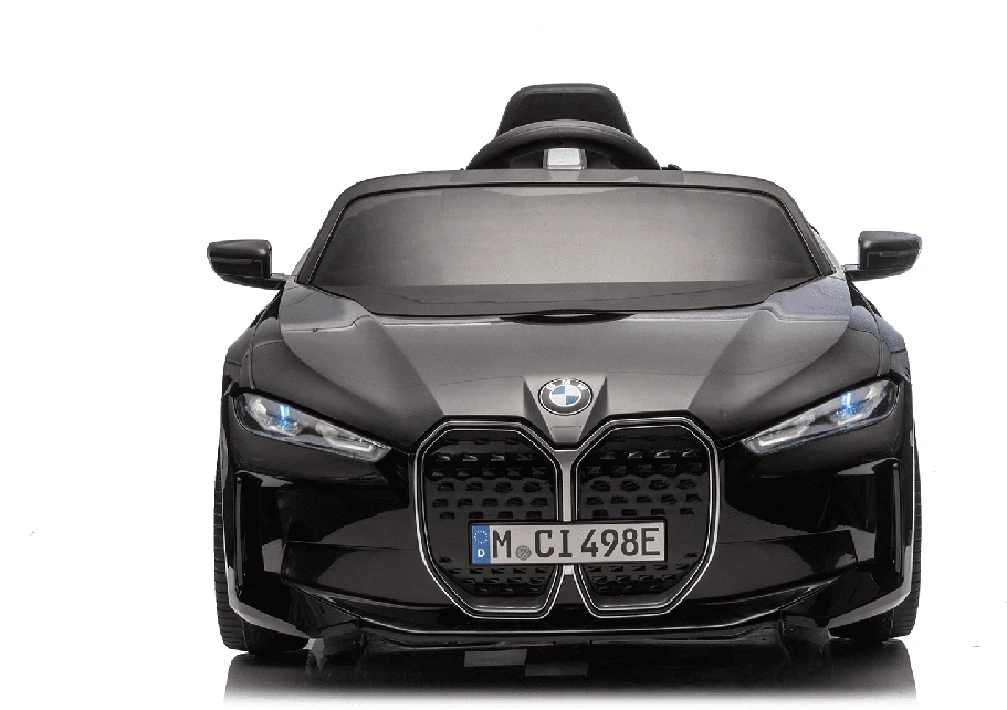 Vaikiškas elektromobilis HATIS “BMW I4”, juodas