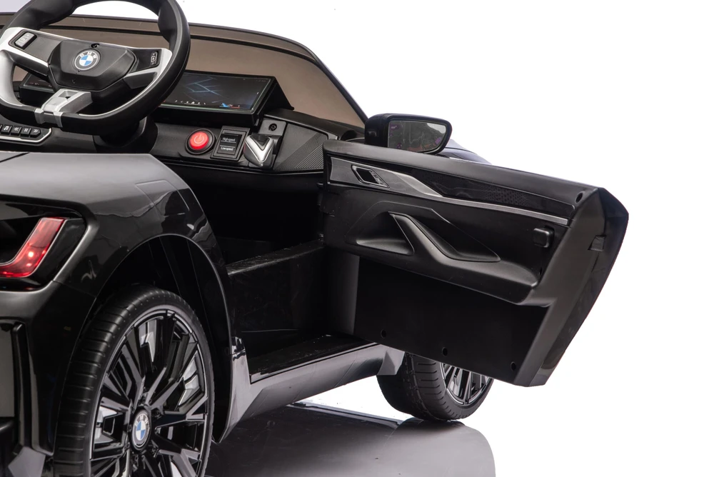 Vaikiškas elektromobilis HATIS “BMW I4”, juodas
