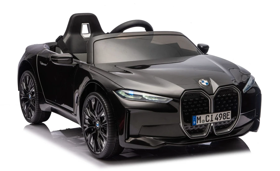 Vaikiškas elektromobilis HATIS “BMW I4”, juodas