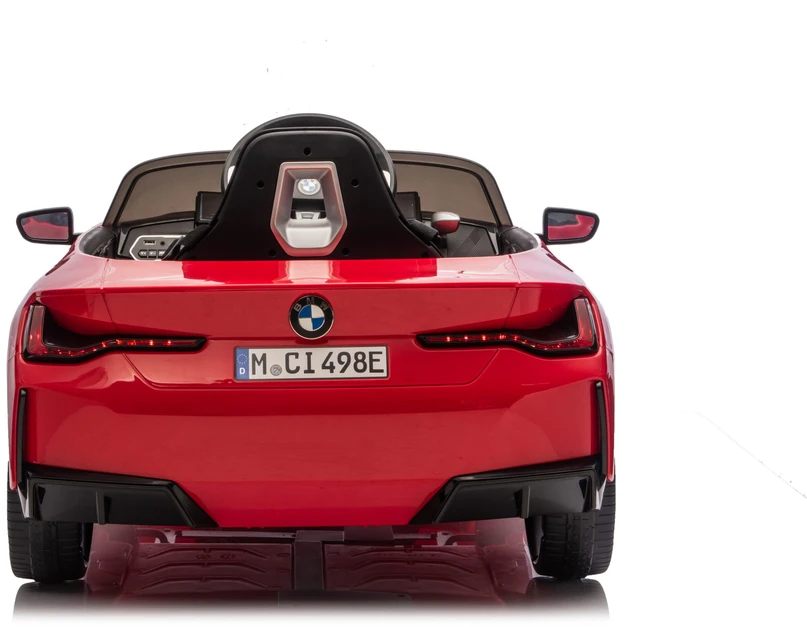 Vaikiškas elektromobilis HATIS “BMW I4”, raudonas