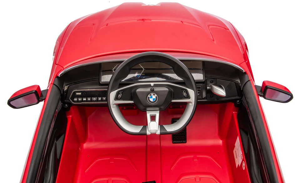 Vaikiškas elektromobilis HATIS “BMW I4”, raudonas