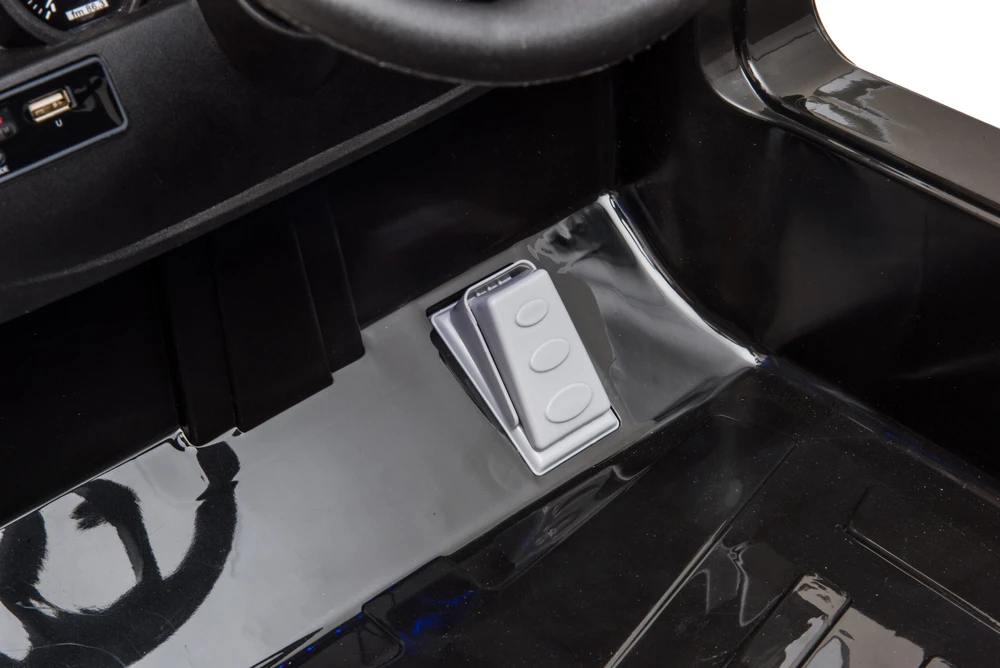 Vaikiškas elektromobilis HATIS, juodas/geltonas