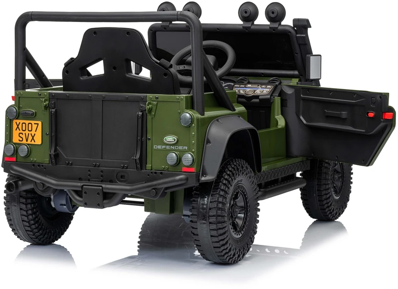 Vaikiškas elektromobilis HATIS “Land Rover Defender 110 SVX ”, žalias