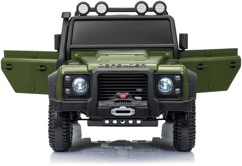 Vaikiškas elektromobilis HATIS “Land Rover Defender 110 SVX ”, žalias
