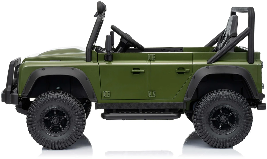 Vaikiškas elektromobilis HATIS “Land Rover Defender 110 SVX ”, žalias