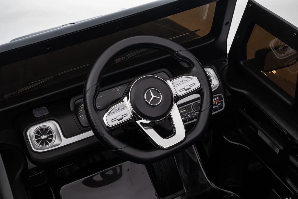 Vaikiškas elektromobilis HATIS "Mercedes G500", juodas
