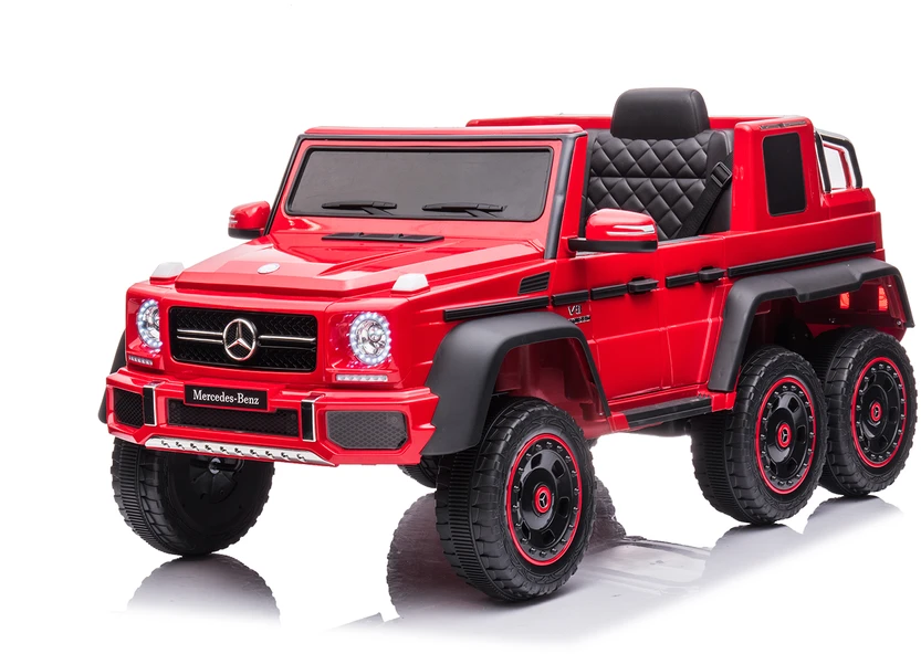 Vaikiškas elektromobilis HATIS “Mercedes-Benz G 63 AMG 6X6“, raudonas