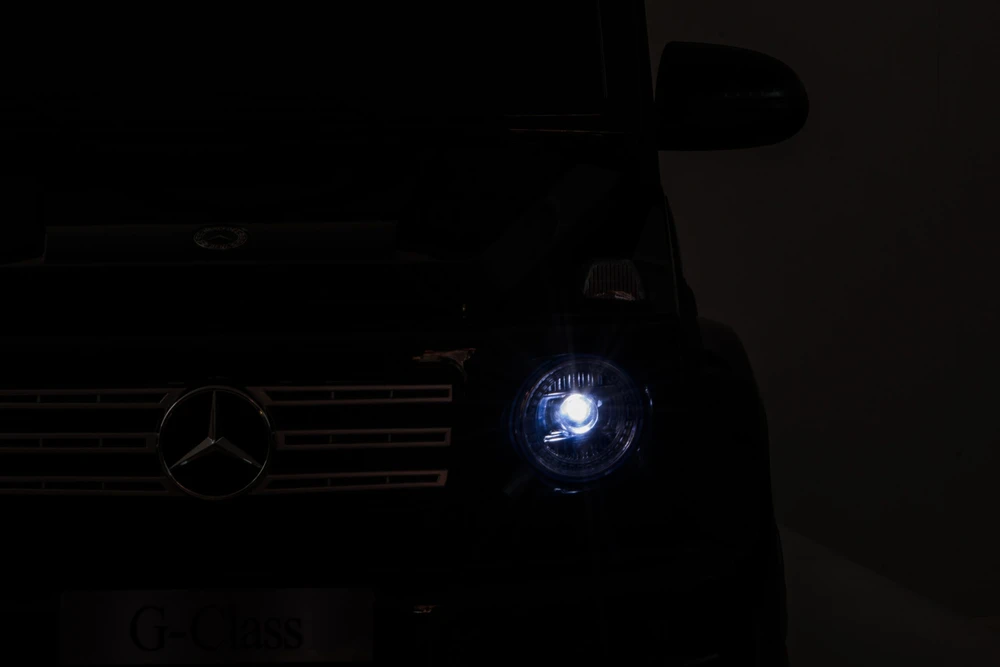 Vaikiškas elektromobilis HATIS “Mercedes-Benz G 500 ”, juodas