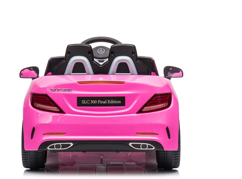Vaikiškas elektromobilis HATIS „Mercedes-Benz SLC“, rožinis, 107 × 62,5 × 44 cm