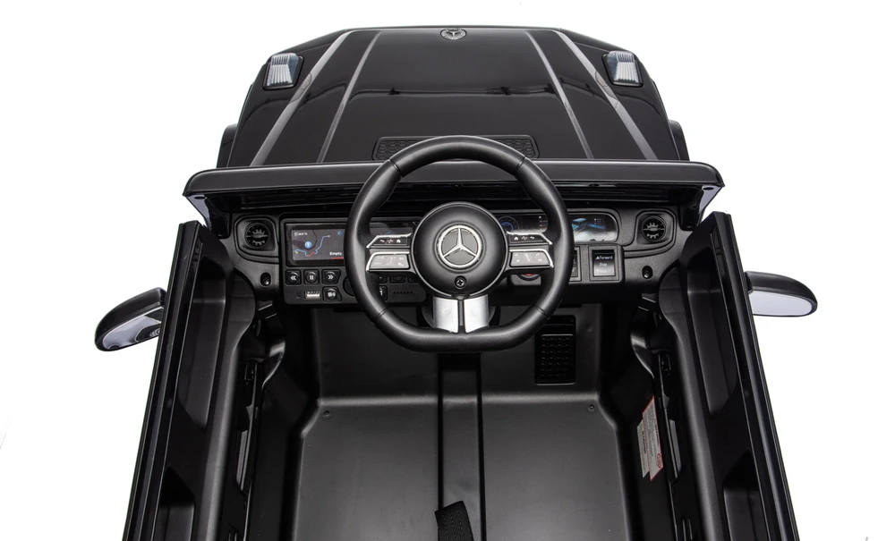 Vaikiškas elektromobilis HATIS “Mercedes-Benz G 580”, juodas