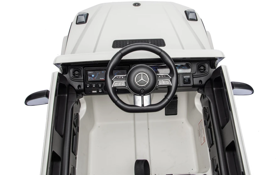 Vaikiškas elektromobilis HATIS “Mercedes-Benz G 580”, baltas