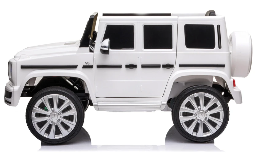 Vaikiškas elektromobilis HATIS “Mercedes-Benz G 500 ”, baltas