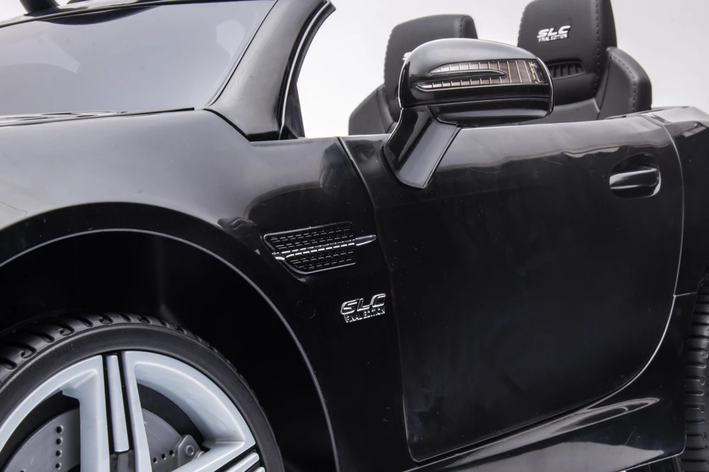 Vaikiškas elektromobilis HATIS Mercedes-Benz SLC, juodas, 107 × 62,5 × 44 cm