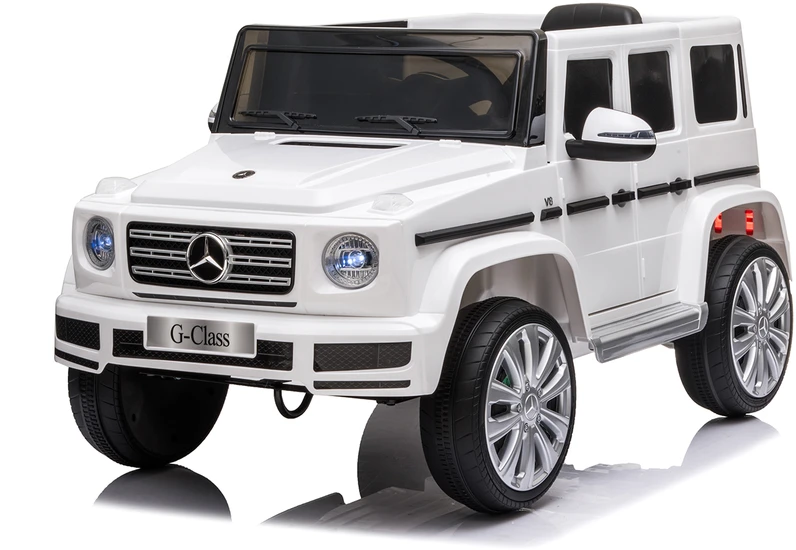 Vaikiškas elektromobilis HATIS “Mercedes-Benz G 500 ”, baltas