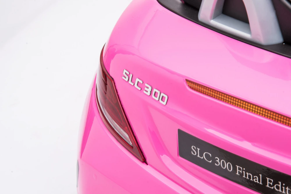 Vaikiškas elektromobilis HATIS „Mercedes-Benz SLC“, rožinis, 107 × 62,5 × 44 cm