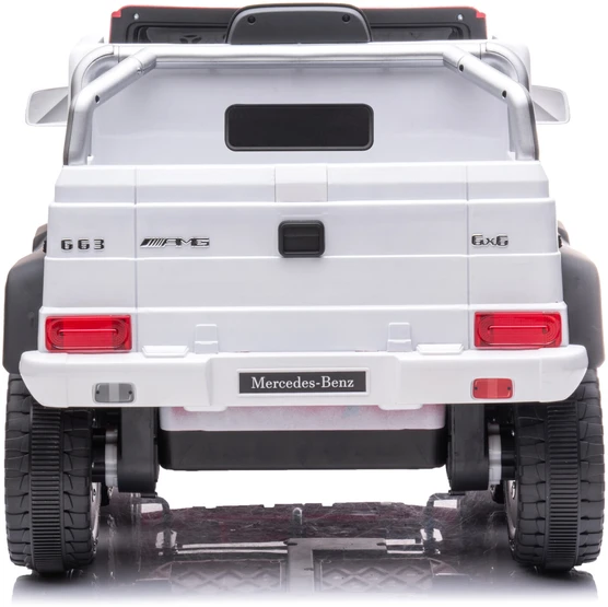 Vaikiškas elektromobilis HATIS “Mercedes-Benz G 63 AMG 6X6“, baltas
