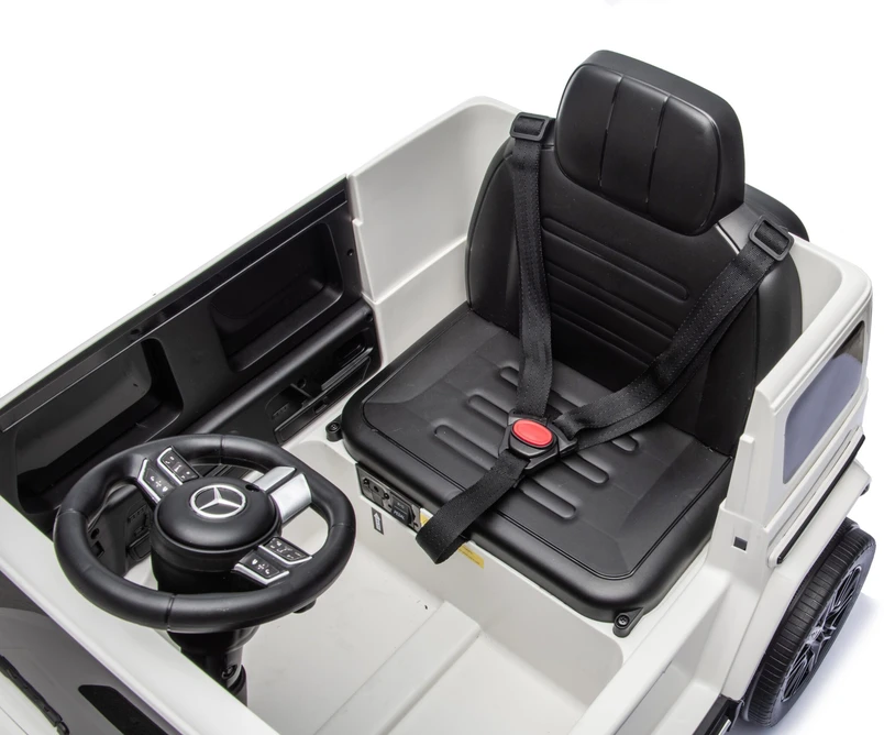 Vaikiškas elektromobilis HATIS “Mercedes-Benz G 580”, baltas