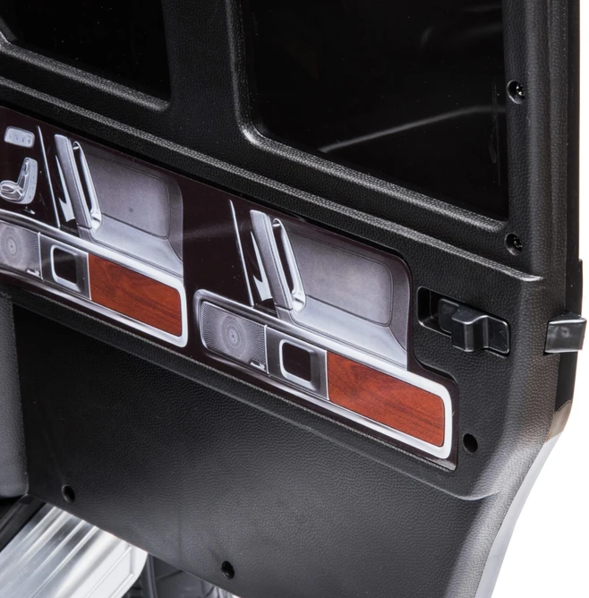 Vaikiškas elektromobilis HATIS “Mercedes-Benz G 500 ”, juodas