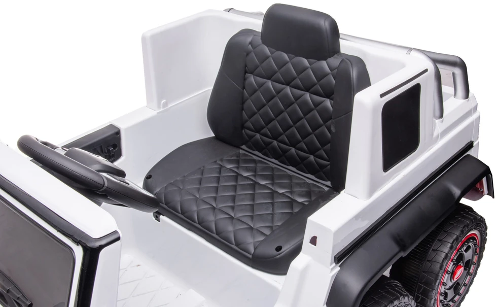 Vaikiškas elektromobilis HATIS “Mercedes-Benz G 63 AMG 6X6“, baltas