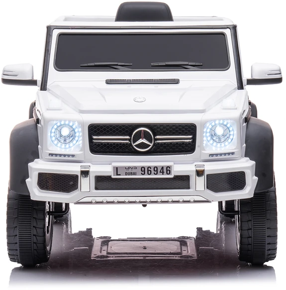 Vaikiškas elektromobilis HATIS “Mercedes-Benz G 63 AMG 6X6“, baltas