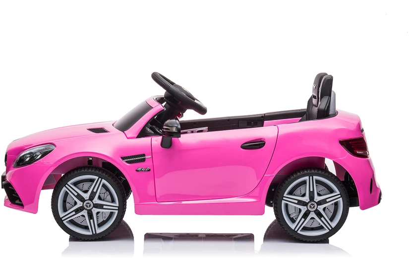 Vaikiškas elektromobilis HATIS „Mercedes-Benz SLC“, rožinis, 107 × 62,5 × 44 cm