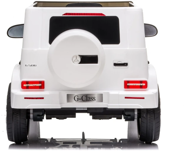 Vaikiškas elektromobilis HATIS “Mercedes-Benz G 500 ”, baltas