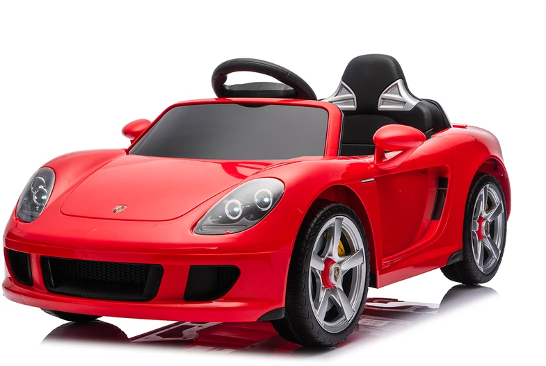 Elektromobilis HATIS Porsche Carrera GT, raudonas, 111 × 59 × 45 cm