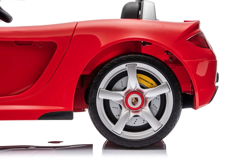 Elektromobilis HATIS Porsche Carrera GT, raudonas, 111 × 59 × 45 cm
