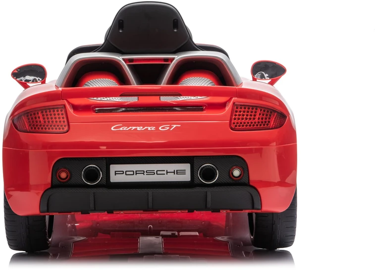 Elektromobilis HATIS Porsche Carrera GT, raudonas, 111 × 59 × 45 cm