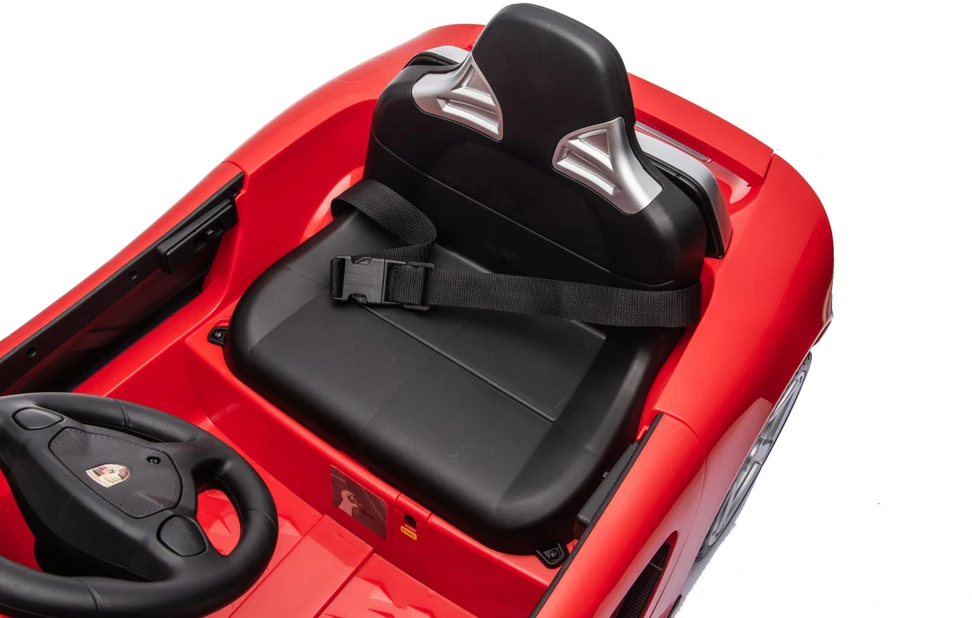 Elektromobilis HATIS Porsche Carrera GT, raudonas, 111 × 59 × 45 cm