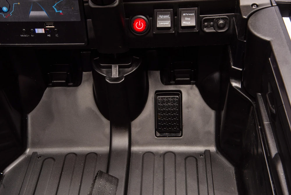 Vaikiškas elektromobilis HATIS “Ram 3500”, juodas