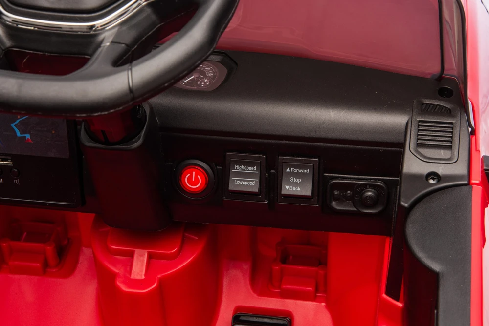 Vaikiškas elektromobilis HATIS “Ram 3500”, raudonas