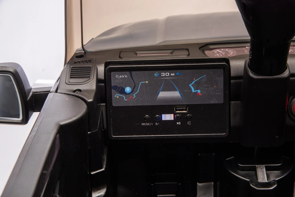 Vaikiškas elektromobilis HATIS “Ram 3500”, juodas