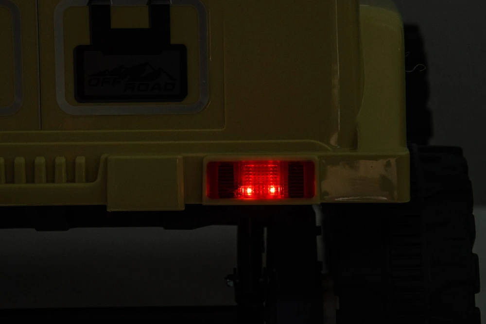 Vaikiškas elektromobilis HATIS, šviesiai rudas
