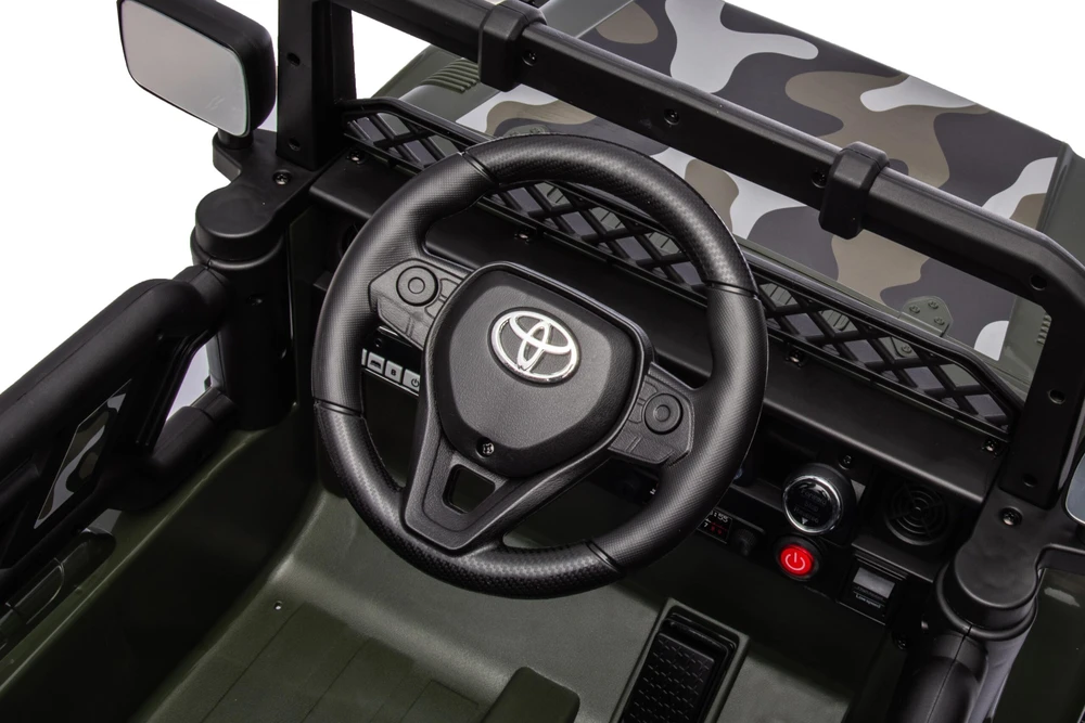 Vaikiškas elektromobilis HATIS "Toyota FJ Cruiser", žalias