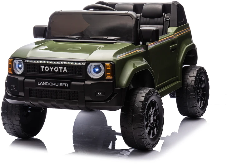 Vaikiškas elektromobilis HATIS “Toyota Land Cruiser”, žalias