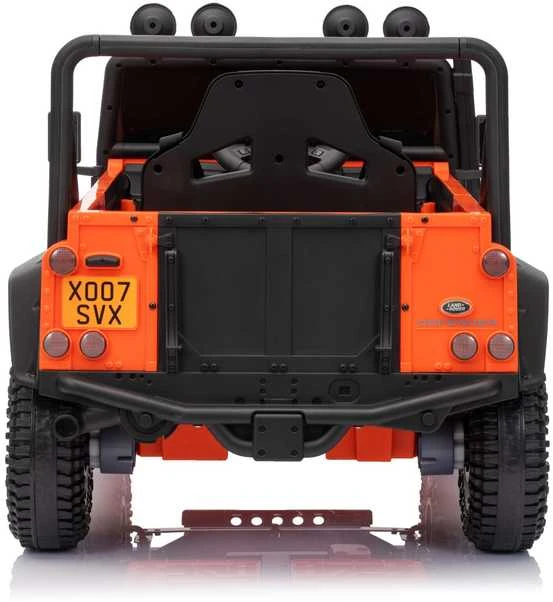 Hipo Vaikiškas elektromobilis Land Rover Defender HATIS, oranžinis