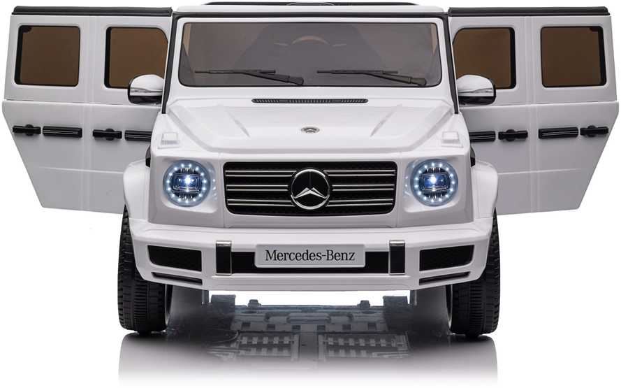 Vaikiškas elektromobilis HATIS "Mercedes G500", baltas