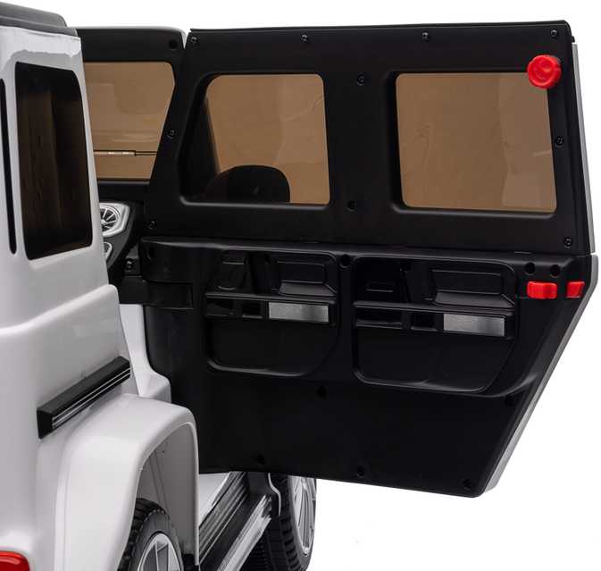Vaikiškas elektromobilis HATIS "Mercedes G500", baltas