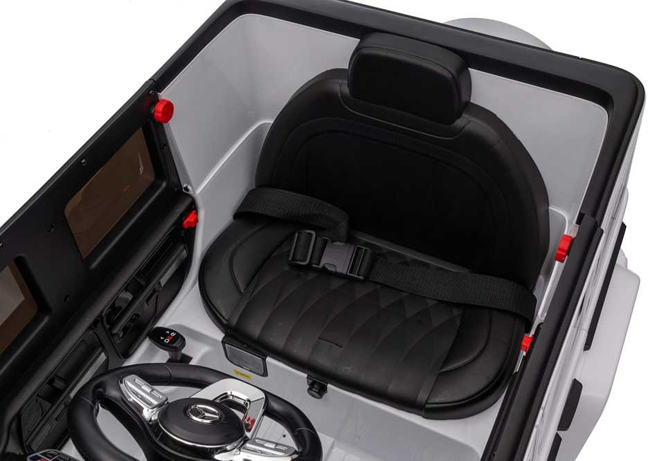 Vaikiškas elektromobilis HATIS "Mercedes G500", baltas