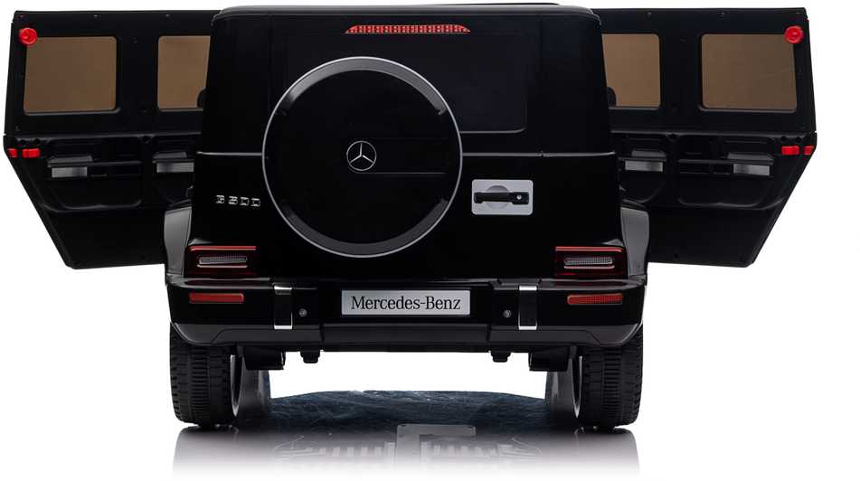 Vaikiškas elektromobilis HATIS "Mercedes G500", juodas