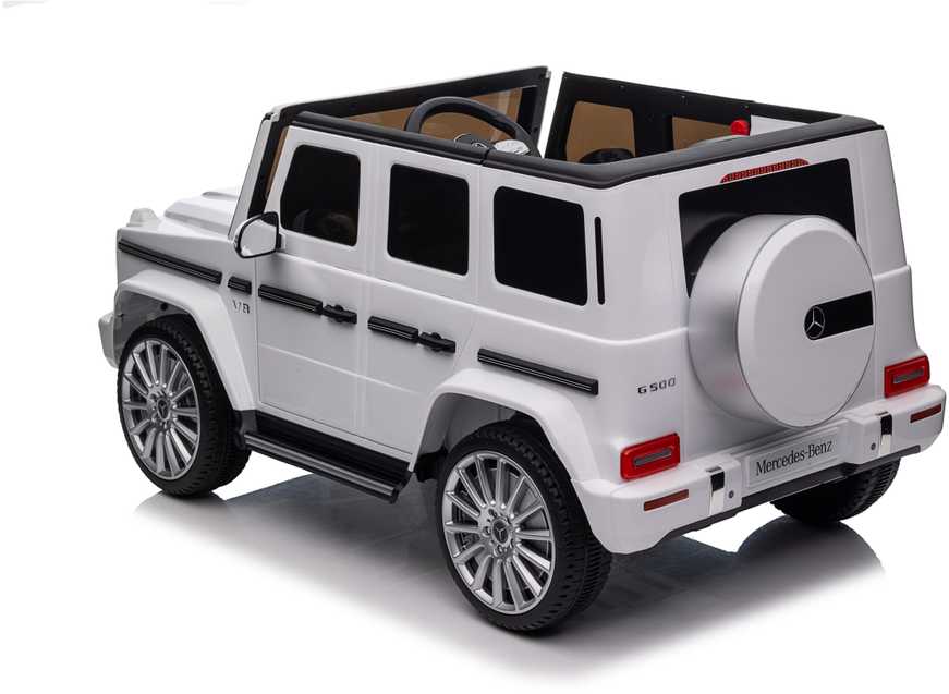 Vaikiškas elektromobilis HATIS "Mercedes G500", baltas