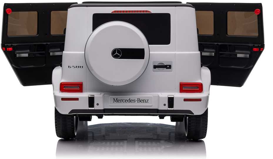 Vaikiškas elektromobilis HATIS "Mercedes G500", baltas