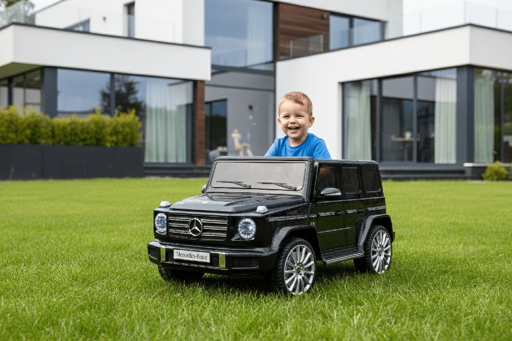 Vaikiškas elektromobilis HATIS "Mercedes G500", juodas
